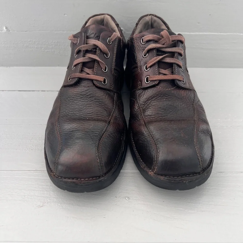 Clarks Men's Cotrell Walk Oxford Size 13m Tobacco Color